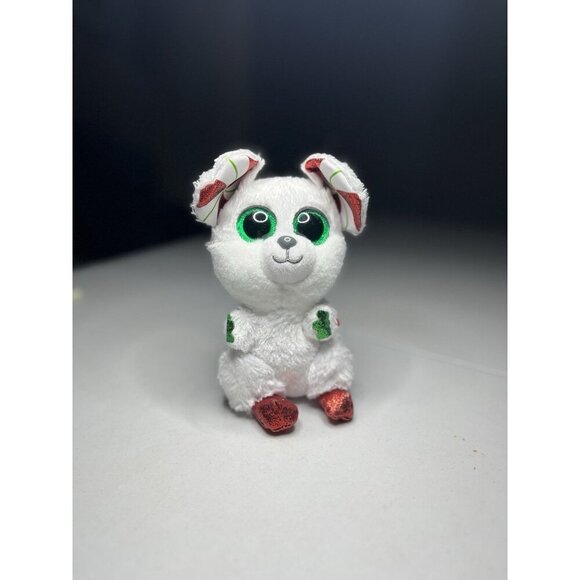 Ty Beanie Boo “Chimney” the Grey Holiday Mouse (6 inch) - Picture 1 of 6
